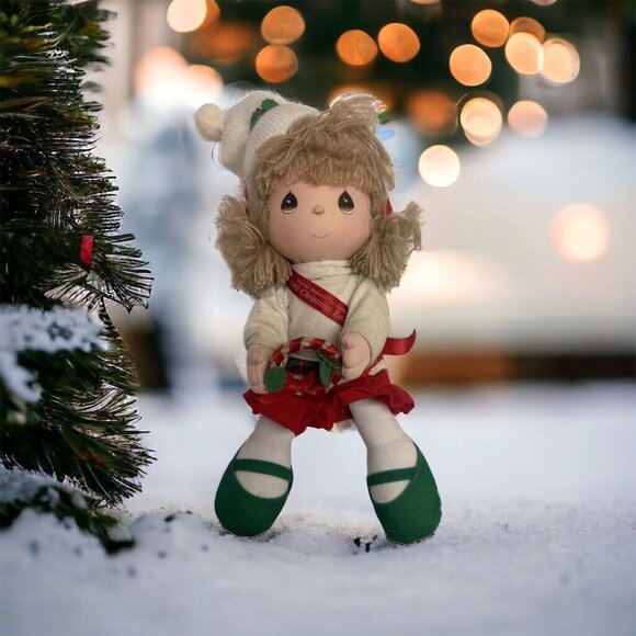 Precious Moments Missy 1989 Christmas Edition Doll by Applause 11" - Picture 1 of 9